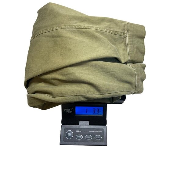 Knox Rose Womens Plus Mid Rise Casual Fit Ankle Cargo Pants Lightweight XL Green - Picture 8 of 8